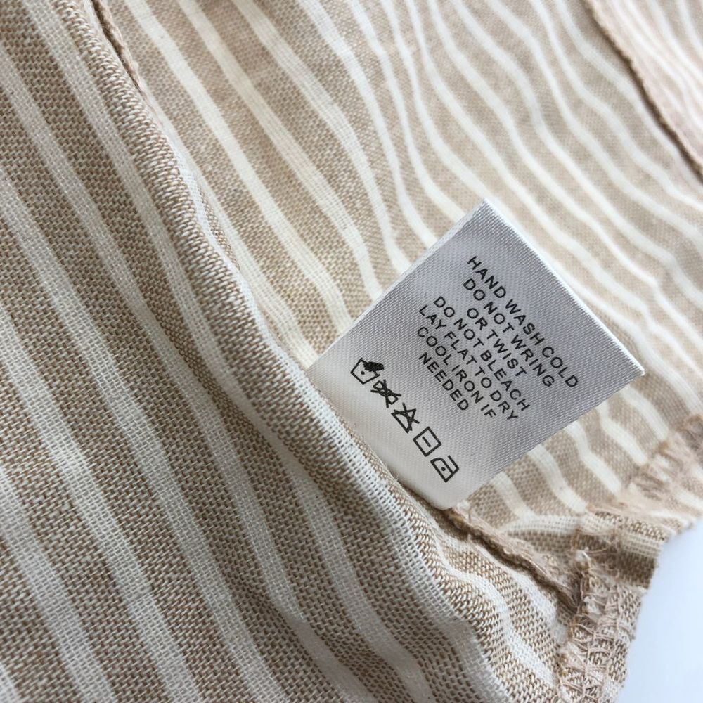 superdown Rudy Halter Top in Beige & White Small - Picture 8 of 11